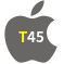 Aplicativo T45 para iOS